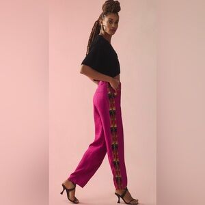 FARM RIO PINK CARROT PANTS SIZE M NWT